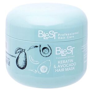 Blest Keratin & Avocado Hair Mask Deep Repair Moisturizing Treatment 
16.9 fl oz